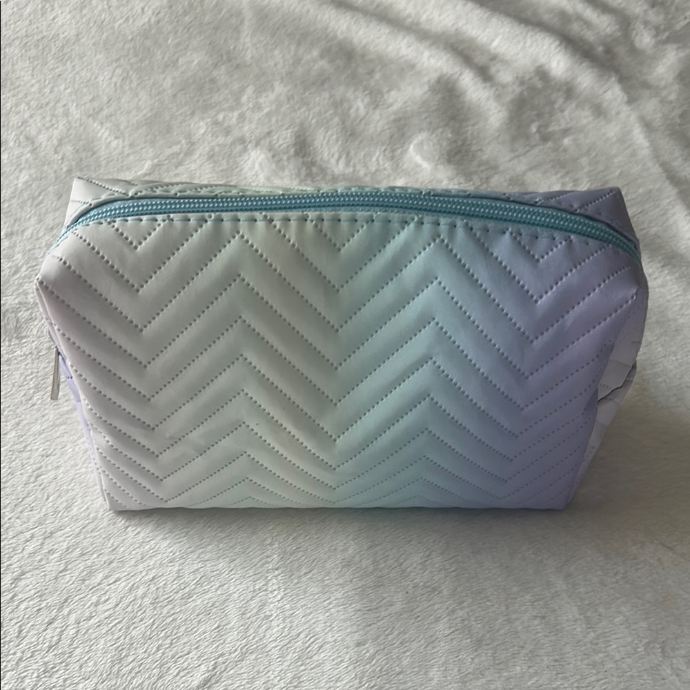Ombre Quilted Makeup Bag
